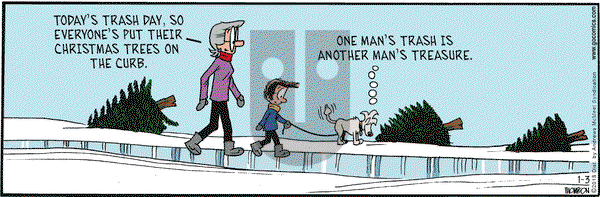 Grand Avenue on Wednesday January 3, 2018 Comic Strip