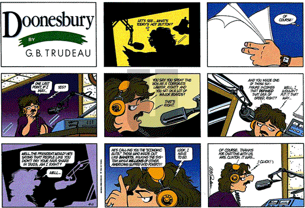 Doonesbury on Sunday April 11, 1993 Comic Strip