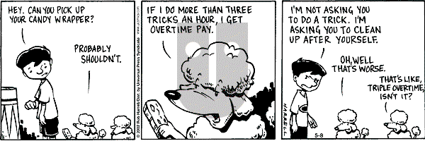 Big Top on Wednesday May 8, 2002 Comic Strip