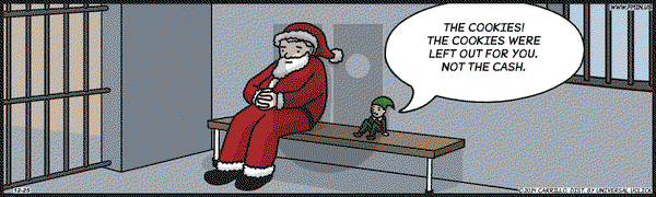 F Minus on Thursday December 25, 2014 Comic Strip