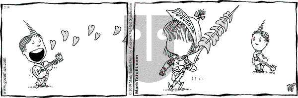 Lio on Thursday February 14, 2019 Comic Strip