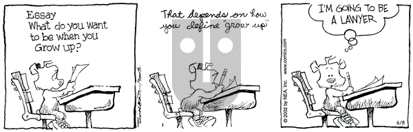The Grizzwells on Saturday June 8, 2002 Comic Strip
