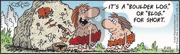 Frank and Ernest on Tuesday February 25, 2014 Comic Strip