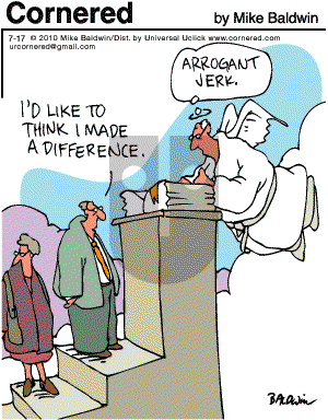 Cornered - Saturday July 17, 2010 Comic Strip