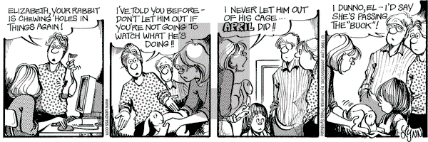 For Better or For Worse on Friday October 18, 1996 Comic Strip