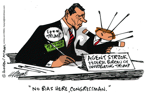 Henry Payne on Wednesday July 18, 2018 Comic Strip