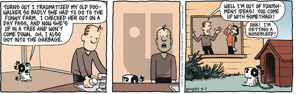 Pooch Cafe - Thursday April 5, 2012 Comic Strip