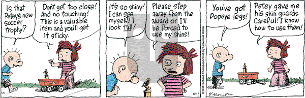 Cul de Sac on Saturday June 18, 2011 Comic Strip