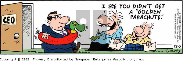 Frank and Ernest on Thursday December 5, 2002 Comic Strip