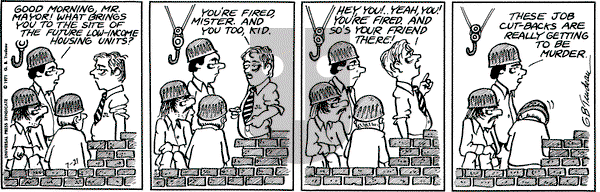 Doonesbury on Wednesday July 21, 1971 Comic Strip