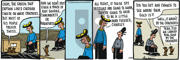 Overboard on Monday November 24, 2008 Comic Strip
