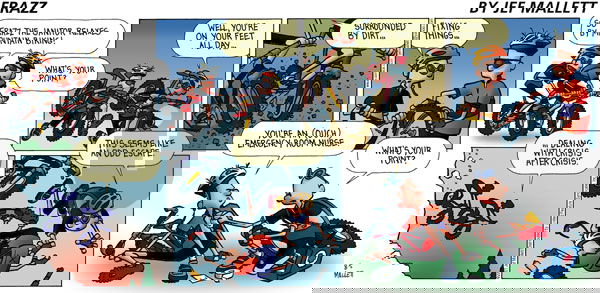 Frazz on Sunday August 5, 2001 Comic Strip