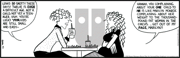 Clear Blue Water on Monday February 7, 2005 Comic Strip