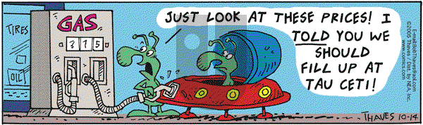 Frank and Ernest on Friday October 14, 2005 Comic Strip