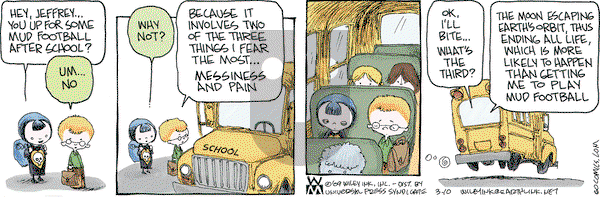 Non Sequitur on Tuesday March 10, 2009 Comic Strip