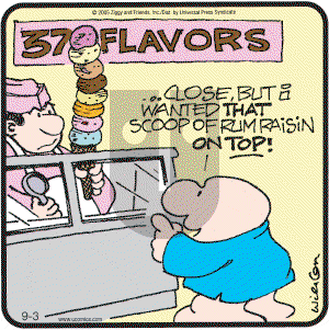 Ziggy - Saturday September 3, 2005 Comic Strip
