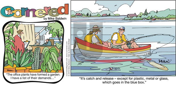 Cornered on Sunday August 11, 2019 Comic Strip