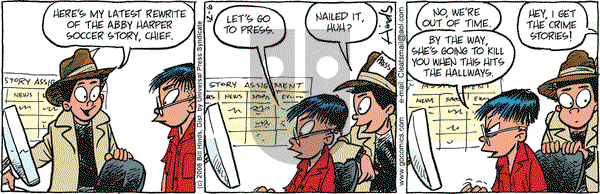 Cleats on Wednesday December 6, 2006 Comic Strip