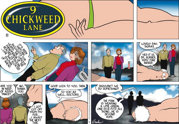 9 Chickweed Lane on Sunday January 7, 2018 Comic Strip