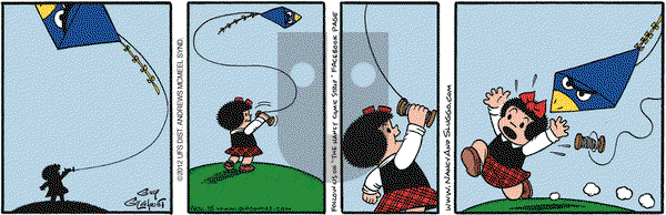 Nancy on Thursday November 16, 2017 Comic Strip