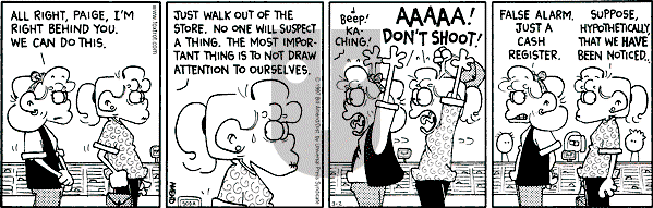 FoxTrot on Tuesday January 23, 2001 Comic Strip