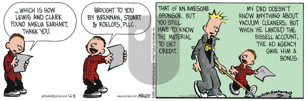 Frazz on Friday December 8, 2006 Comic Strip