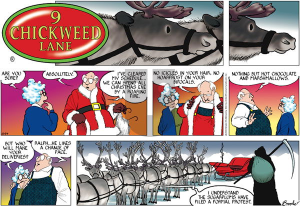 9 Chickweed Lane on Sunday December 21, 2003 Comic Strip