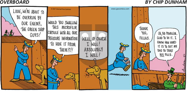 Overboard on Sunday February 11, 2007 Comic Strip