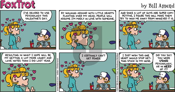FoxTrot on Sunday February 12, 2017 Comic Strip