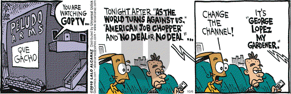 La Cucaracha on Wednesday October 6, 2010 Comic Strip