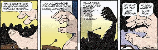 Doonesbury on Wednesday November 26, 2003 Comic Strip