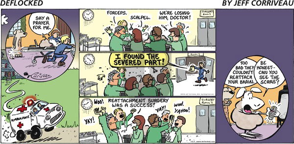 DeFlocked on Sunday December 7, 2014 Comic Strip