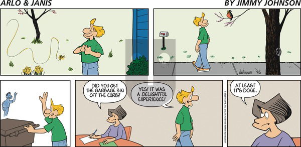 Arlo and Janis on Sunday April 6, 2025 Comic Strip