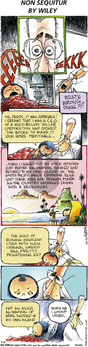 Non Sequitur on Sunday September 15, 2002 Comic Strip