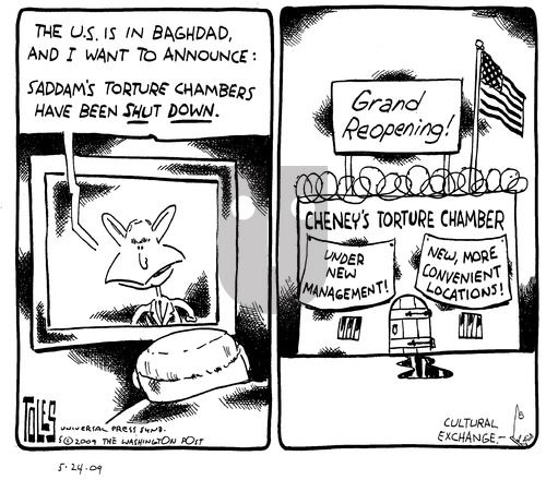 Tom Toles on Sunday May 24, 2009 Comic Strip