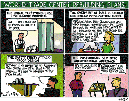 Ted Rall on Monday June 10, 2002 Comic Strip