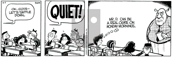 Grand Avenue on Monday October 7, 2002 Comic Strip