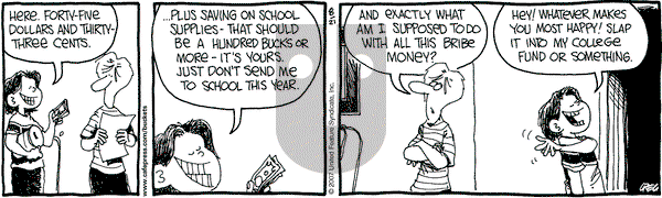 The Buckets on Tuesday August 21, 2007 Comic Strip