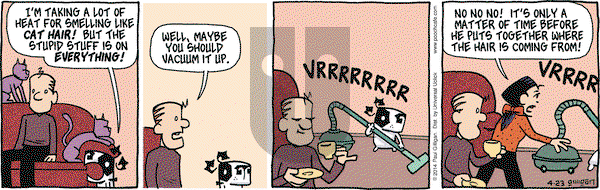 Pooch Cafe on Wednesday April 23, 2014 Comic Strip