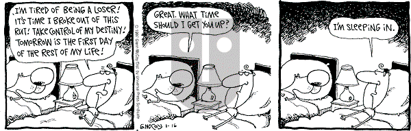 The Duplex on Thursday January 16, 1997 Comic Strip
