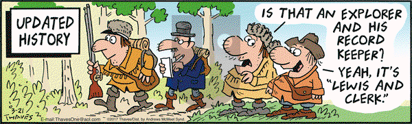 Frank and Ernest on Tuesday March 21, 2017 Comic Strip