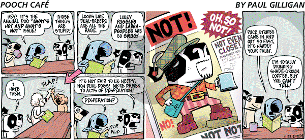 Pooch Cafe on Sunday November 23, 2008 Comic Strip