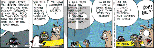 Get Fuzzy on Monday December 8, 2008 Comic Strip