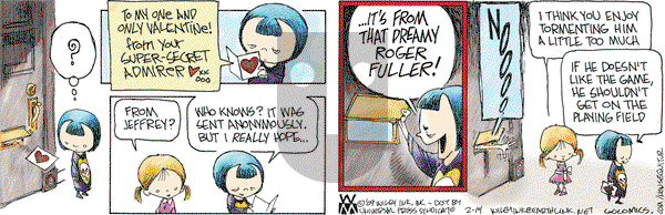 Non Sequitur on Saturday February 14, 2009 Comic Strip