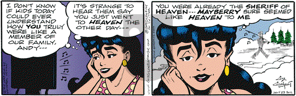 Nancy on Monday July 23, 2012 Comic Strip
