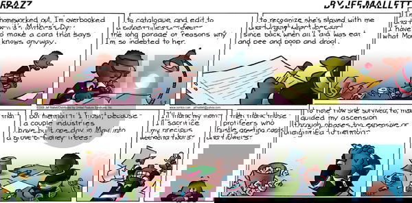 Frazz on Sunday May 8, 2005 Comic Strip