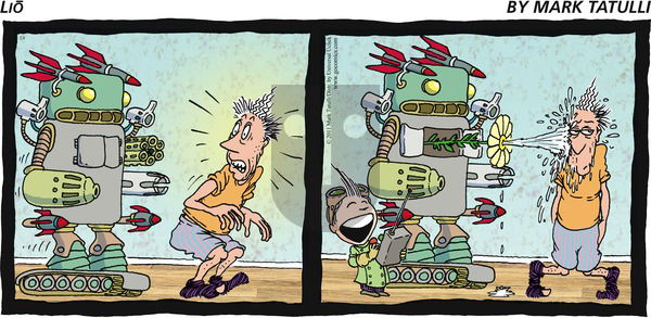 Lio on Sunday February 6, 2011 Comic Strip