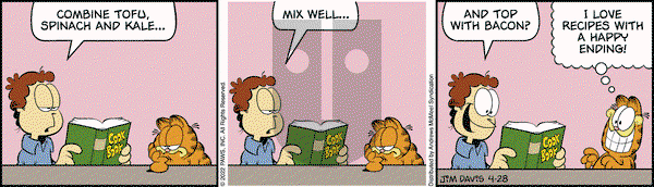 Garfield - Thursday April 28, 2022 Comic Strip