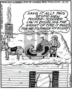Close to Home on Friday December 25, 2009 Comic Strip