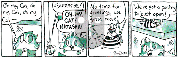 Breaking Cat News - Monday July 15, 2024 Comic Strip